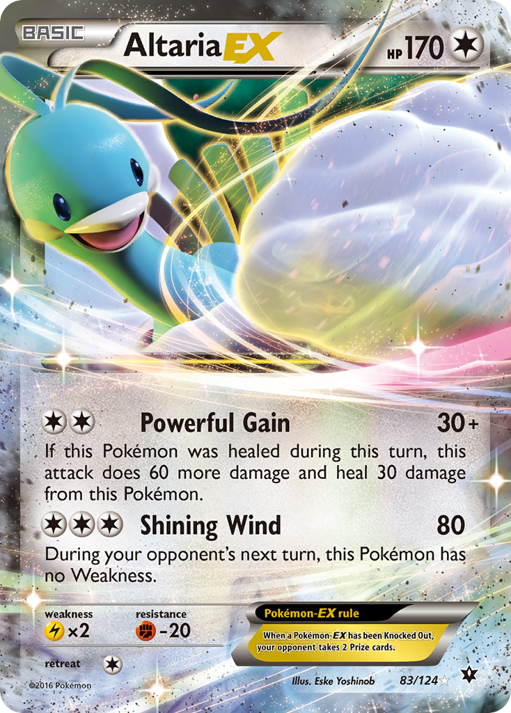 Altaria EX (83/124) [XY: Fates Collide] | Fandemonia Ltd