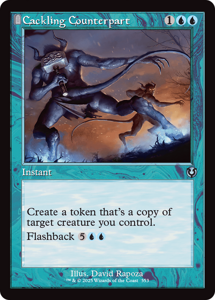 Cackling Counterpart (Retro Frame) [Innistrad Remastered] | Fandemonia Ltd