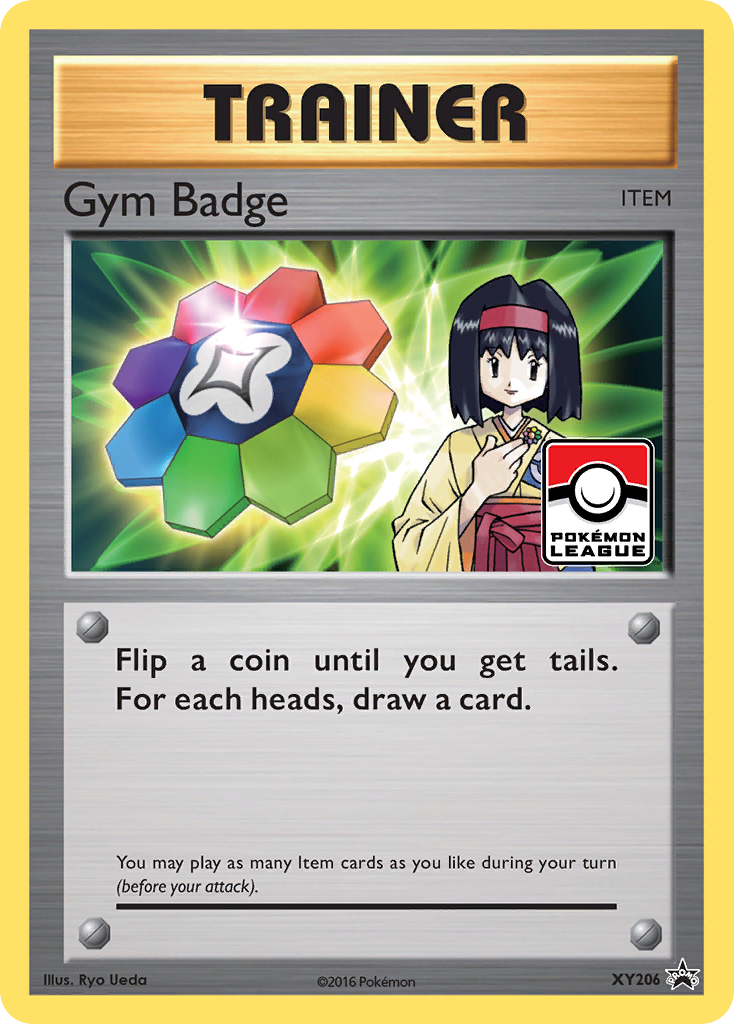 Gym Badge (XY206) (Erika) [XY: Black Star Promos] | Fandemonia Ltd