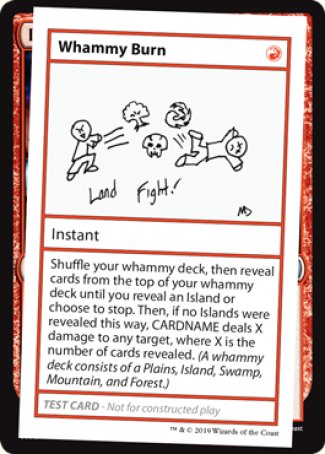 Whammy Burn (2021 Edition) [Mystery Booster Playtest Cards] | Fandemonia Ltd