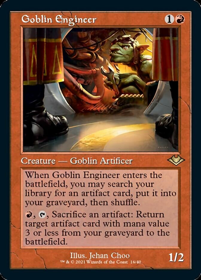 Goblin Engineer (Retro) [Modern Horizons] | Fandemonia Ltd