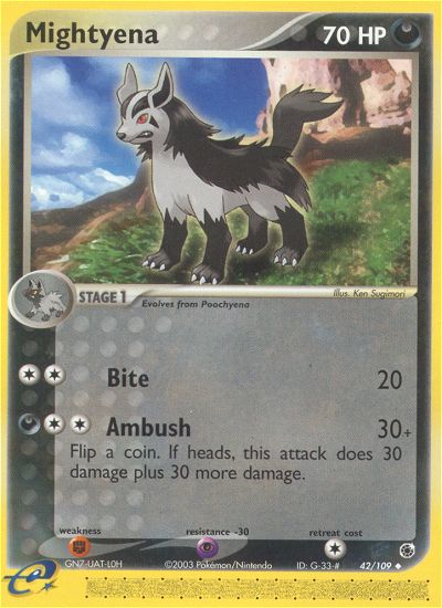 Mightyena (42/109) [EX: Ruby & Sapphire] | Fandemonia Ltd