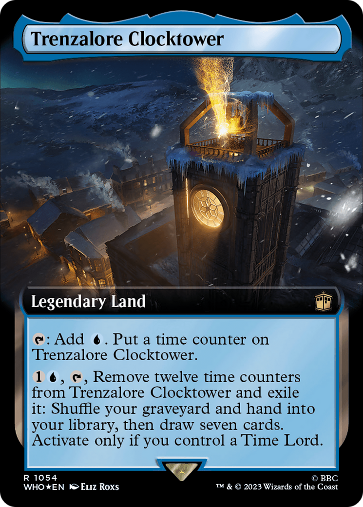 Trenzalore Clocktower (Extended Art) (Surge Foil) [Doctor Who] | Fandemonia Ltd