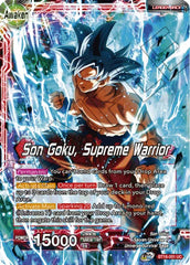 Son Goku // Son Goku, Supreme Warrior (BT16-001) [Realm of the Gods] | Fandemonia Ltd