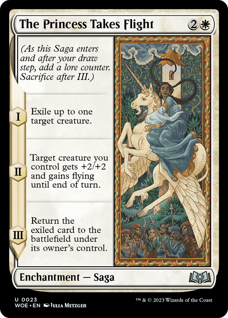 The Princess Takes Flight [Wilds of Eldraine] | Fandemonia Ltd