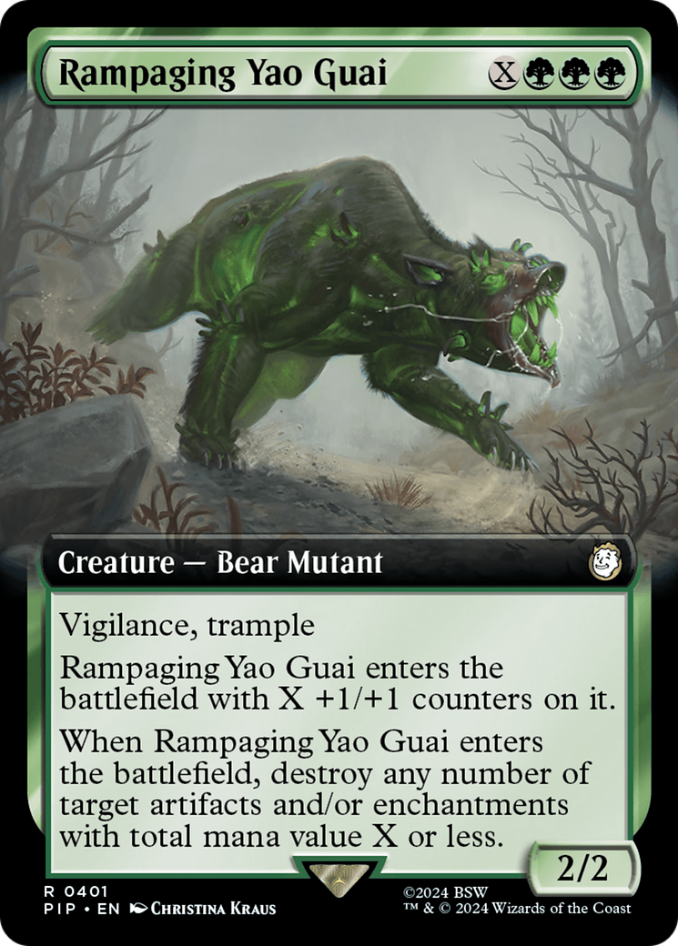 Rampaging Yao Guai (Extended Art) [Fallout] | Fandemonia Ltd