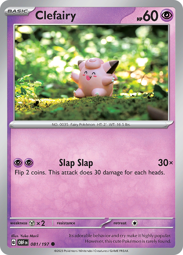 Clefairy (081/197) [Scarlet & Violet: Obsidian Flames] | Fandemonia Ltd