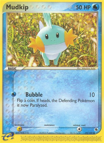 Mudkip (59/109) [EX: Ruby & Sapphire] | Fandemonia Ltd