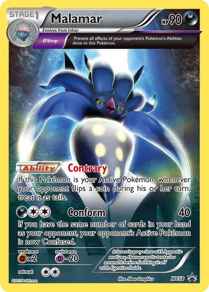 Malamar (XY58) [XY: Black Star Promos] | Fandemonia Ltd