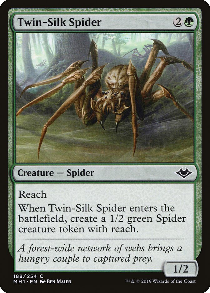 Twin-Silk Spider [Modern Horizons] | Fandemonia Ltd