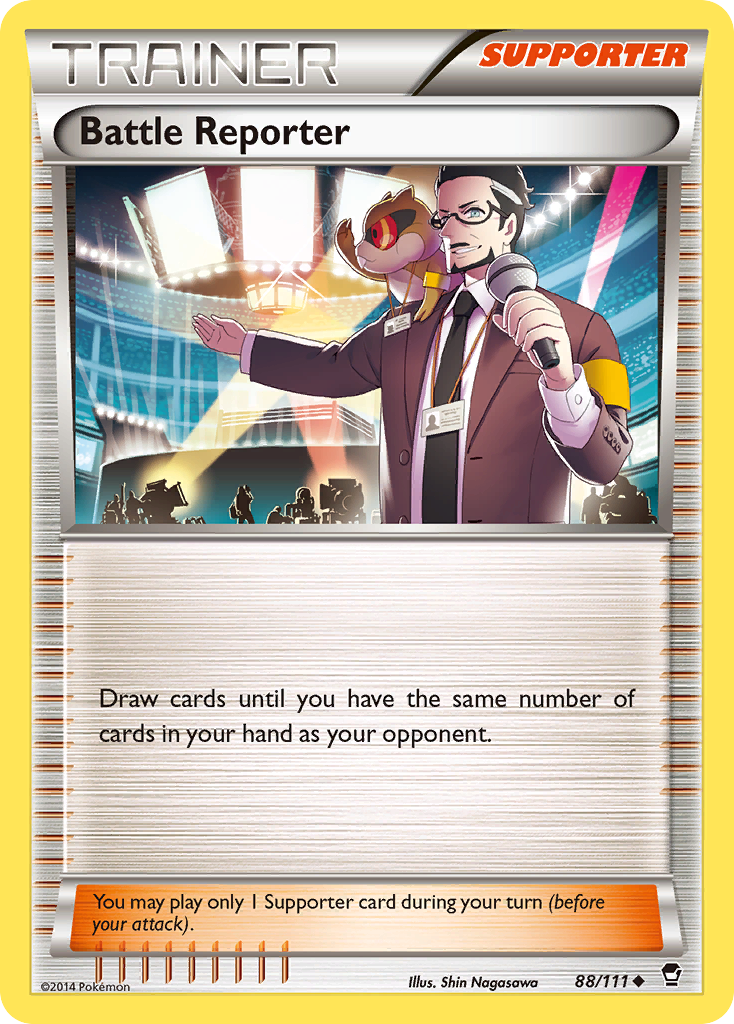 Battle Reporter (88/111) [XY: Furious Fists] | Fandemonia Ltd