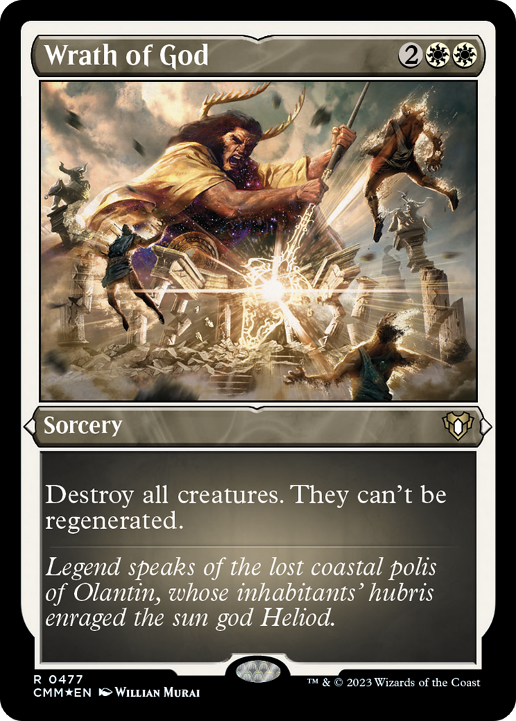 Wrath of God (Foil Etched) [Commander Masters] | Fandemonia Ltd