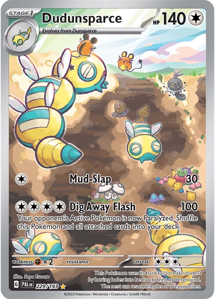 Dudunsparce (229/193) [Scarlet & Violet: Paldea Evolved] | Fandemonia Ltd