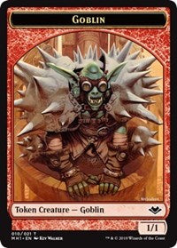 Goblin (010) // Construct (017) Double-Sided Token [Modern Horizons Tokens] | Fandemonia Ltd