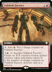 Vulshok Factory (Extended Art) [Phyrexia: All Will Be One Commander] | Fandemonia Ltd