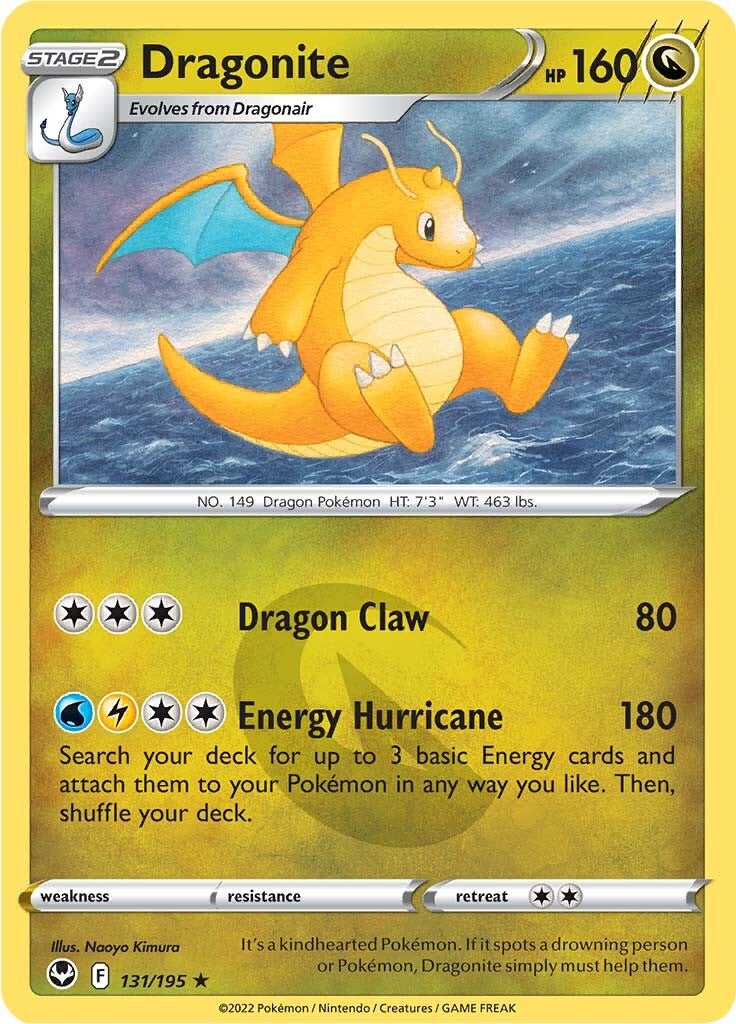 Dragonite (131/195) [Sword & Shield: Silver Tempest] | Fandemonia Ltd