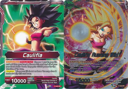 Caulifla // Caulifla Running Wild (P-043) [Promotion Cards] | Fandemonia Ltd