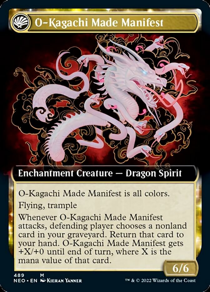 The Kami War // O-Kagachi Made Manifest (Extended Art) [Kamigawa: Neon Dynasty] | Fandemonia Ltd