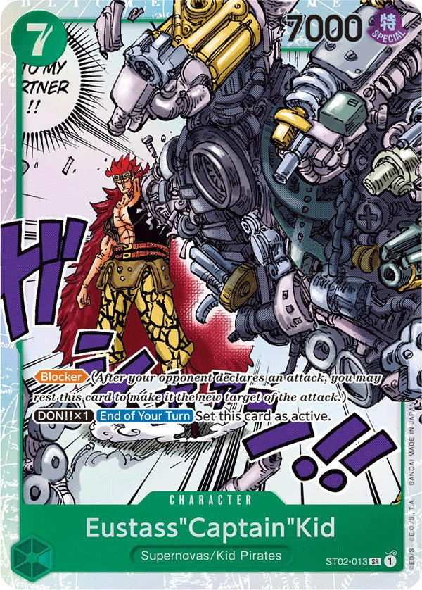 Eustass"Captain"Kid (013) [Starter Deck: Worst Generation] | Fandemonia Ltd