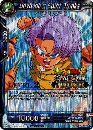 Unyielding Spirit Trunks (Level 2) (BT2-044) [Judge Promotion Cards] | Fandemonia Ltd