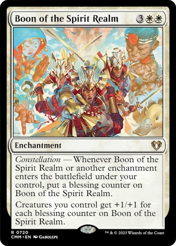 Boon of the Spirit Realm [Commander Masters] | Fandemonia Ltd