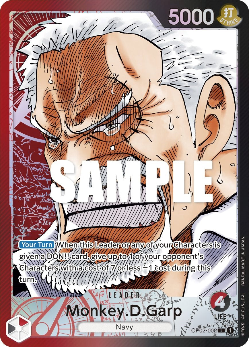 Monkey.D.Garp (Alternate Art) [Paramount War] | Fandemonia Ltd