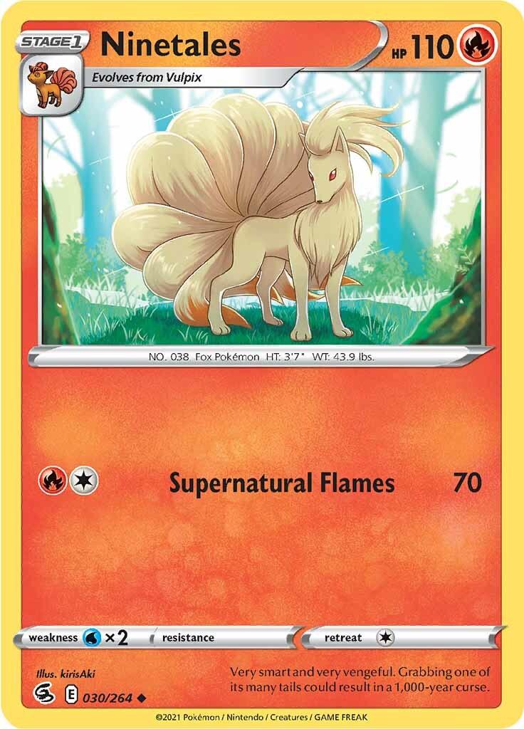 Ninetales (030/264) [Sword & Shield: Fusion Strike] | Fandemonia Ltd