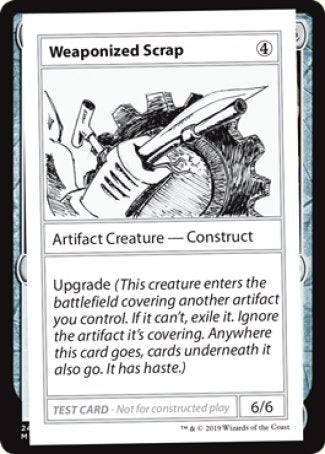 Weaponized Scrap (2021 Edition) [Mystery Booster Playtest Cards] | Fandemonia Ltd