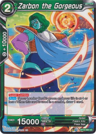 Zarbon the Gorgeous (BT10-085) [Rise of the Unison Warrior 2nd Edition] | Fandemonia Ltd