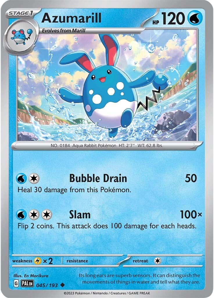 Azumarill (045/193) [Scarlet & Violet: Paldea Evolved] | Fandemonia Ltd