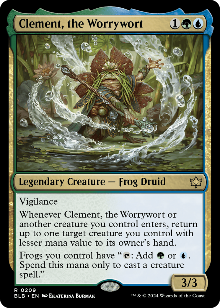 Clement, the Worrywort [Bloomburrow] | Fandemonia Ltd