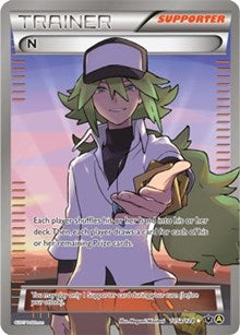 N (105a/124) (Alternate Art Promo) [XY: Fates Collide] | Fandemonia Ltd