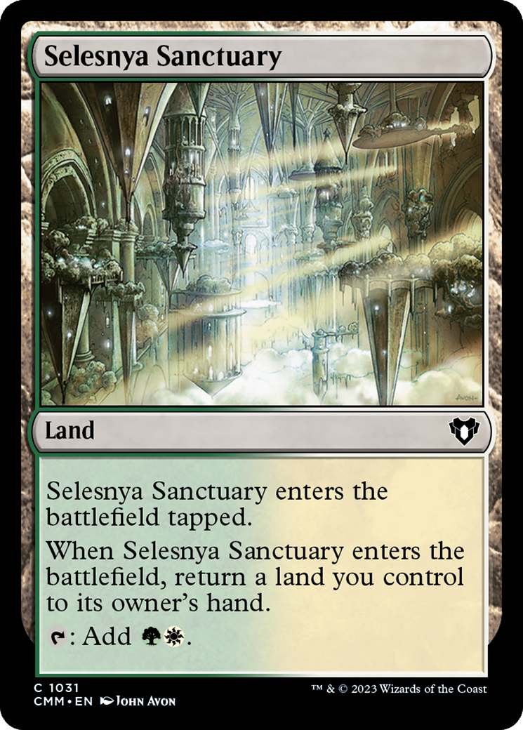 Selesnya Sanctuary [Commander Masters] | Fandemonia Ltd