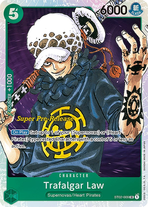 Trafalgar Law [Super Pre-Release Starter Deck: Worst Generation] | Fandemonia Ltd