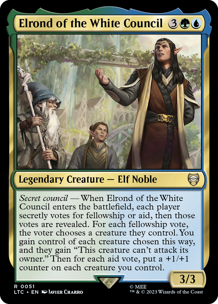 Elrond of the White Council [The Lord of the Rings: Tales of Middle-Earth Commander] | Fandemonia Ltd