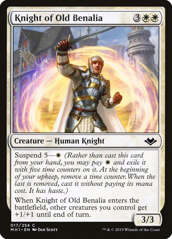 Knight of Old Benalia [Modern Horizons] | Fandemonia Ltd