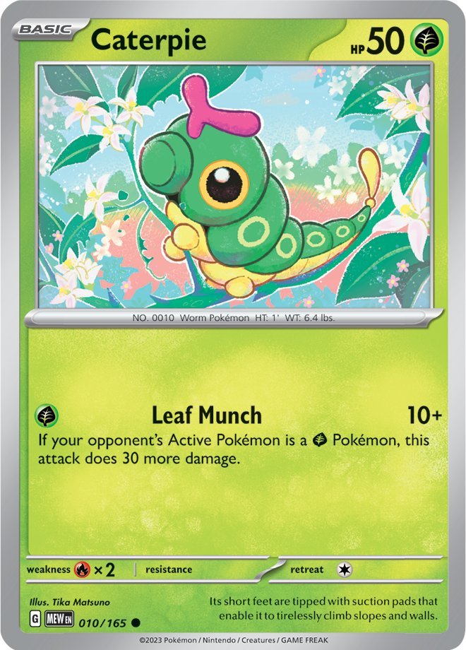 Caterpie (010/165) [Scarlet & Violet 151] | Fandemonia Ltd