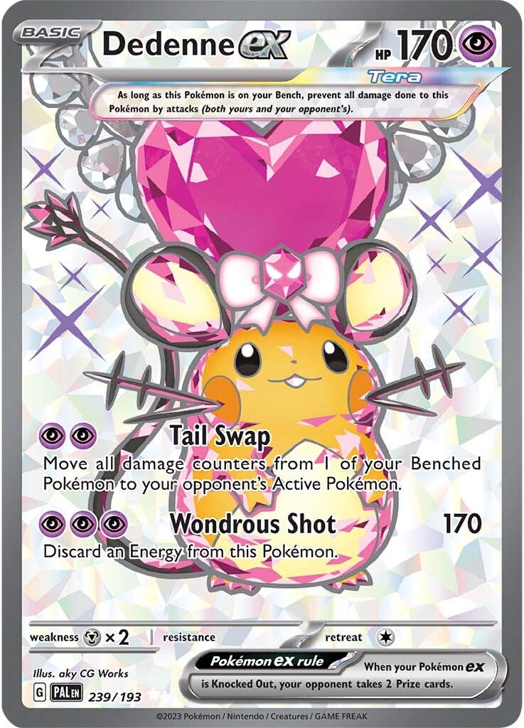 Dedenne ex (239/193) [Scarlet & Violet: Paldea Evolved] | Fandemonia Ltd