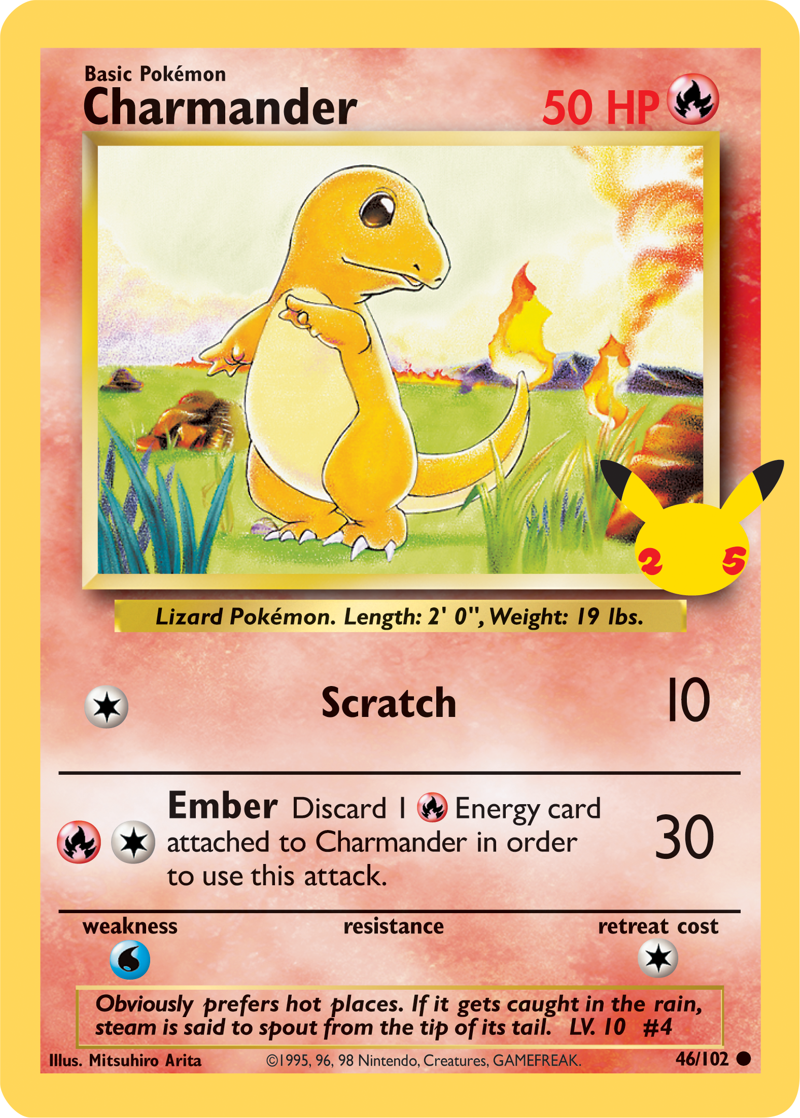 Charmander (46/102) (Jumbo Card) [First Partner Pack] | Fandemonia Ltd