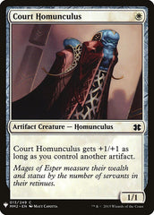 Court Homunculus [Mystery Booster] | Fandemonia Ltd