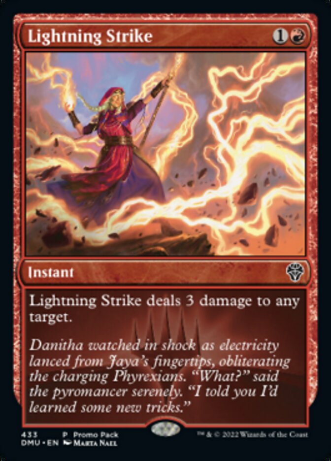 Lightning Strike (Promo Pack) [Dominaria United Promos] | Fandemonia Ltd