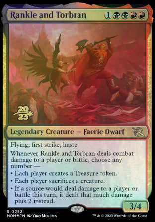 Rankle and Torbran [March of the Machine Prerelease Promos] | Fandemonia Ltd