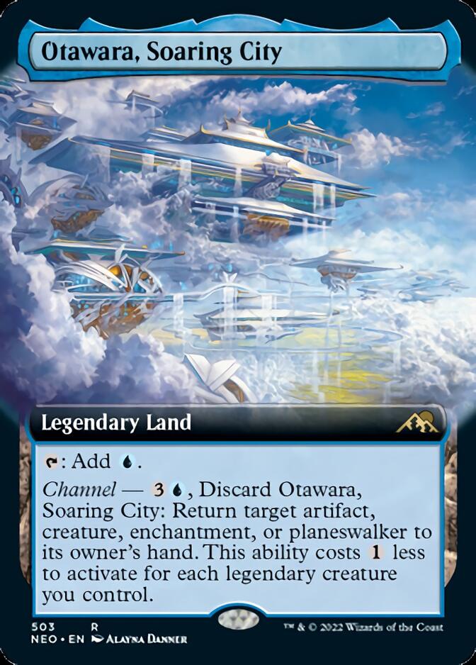 Otawara, Soaring City (Extended Art) [Kamigawa: Neon Dynasty] | Fandemonia Ltd