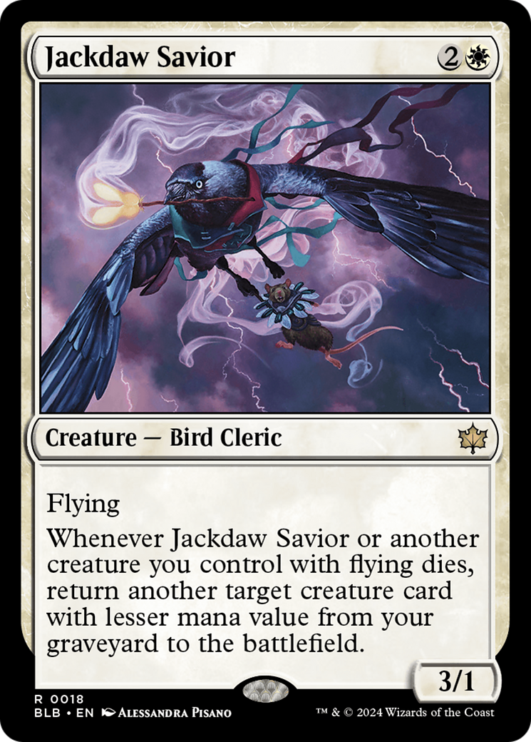 Jackdaw Savior [Bloomburrow] | Fandemonia Ltd