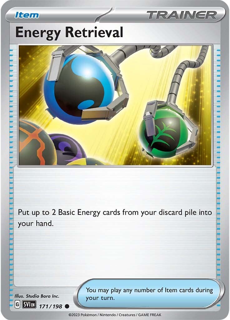 Energy Retrieval (171/198) [Scarlet & Violet: Base Set] | Fandemonia Ltd