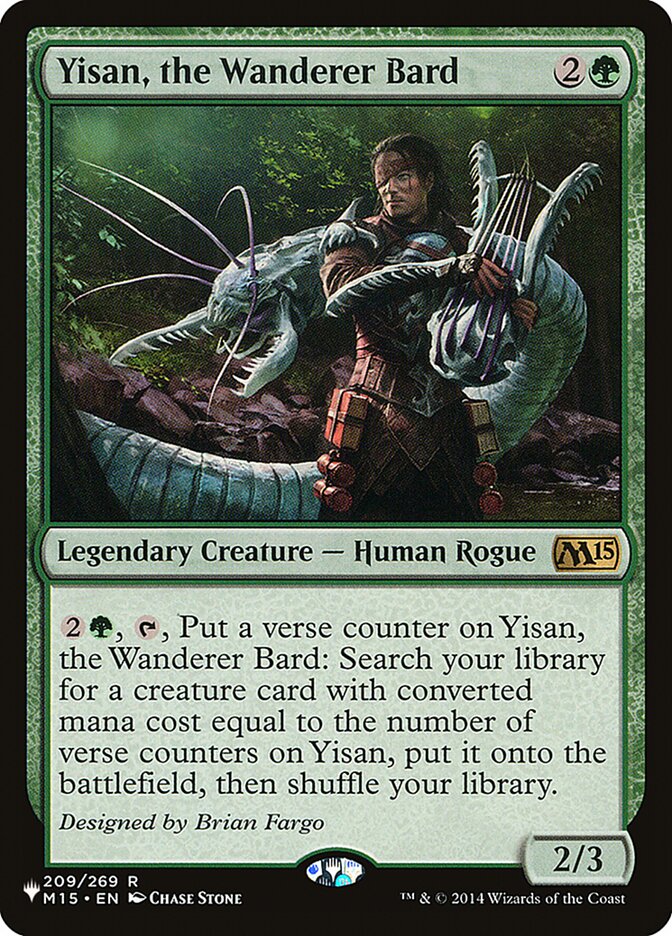 Yisan, the Wanderer Bard [The List] | Fandemonia Ltd