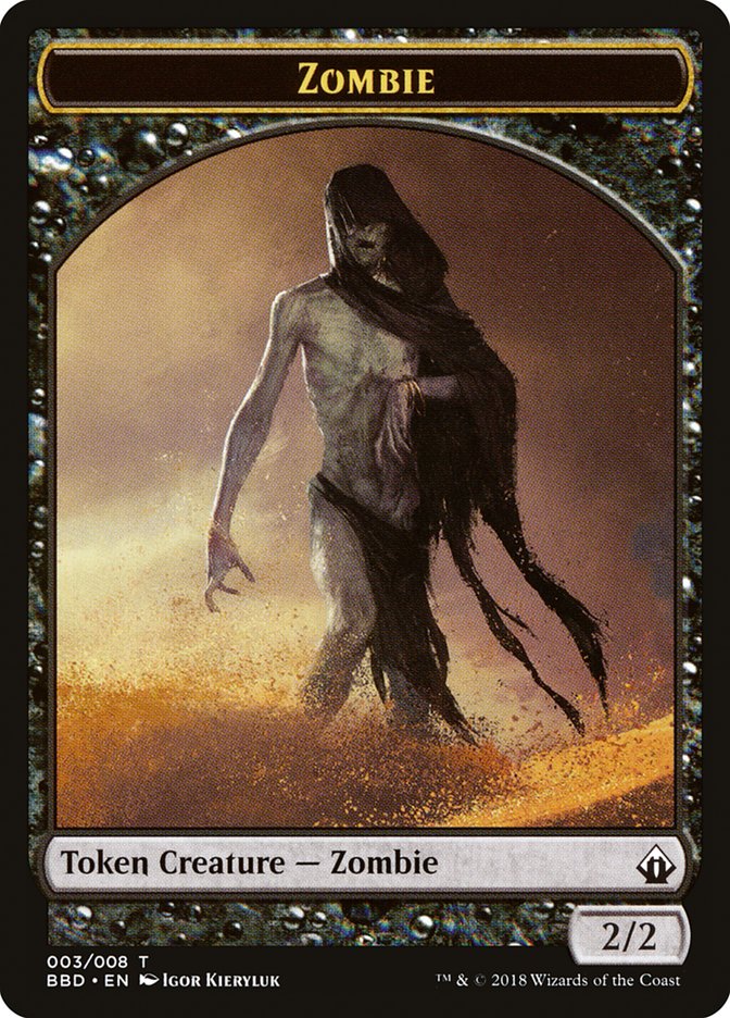 Zombie Token [Battlebond Tokens] | Fandemonia Ltd