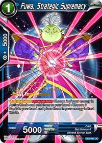 Fuwa, Strategic Supremacy (Divine Multiverse Draft Tournament) (DB2-045) [Tournament Promotion Cards] | Fandemonia Ltd