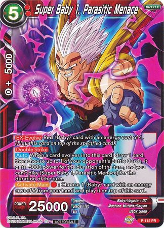 Super Baby 1, Parasitic Menace (Power Booster) (P-112) [Promotion Cards] | Fandemonia Ltd