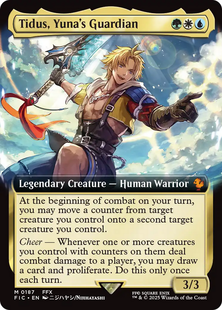 Tidus, Yuna's Guardian (Extended Art) [FINAL FANTASY Commander] | Fandemonia Ltd